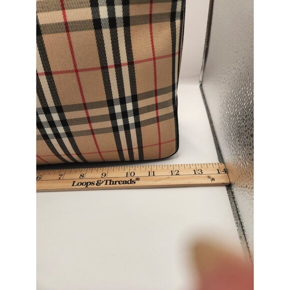 Burberry Check Canvas LG Shoulder Bag - Picture 10 of 11